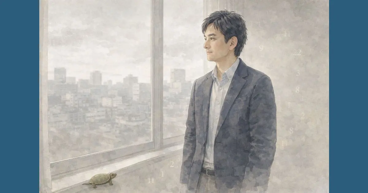 数秘術で人生を整理するための考え方を表したイラスト