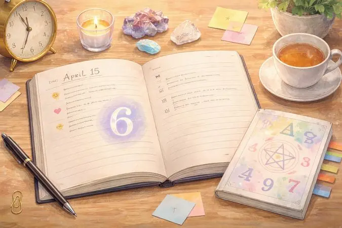 数秘術で人生を整理するための考え方を表したイラスト