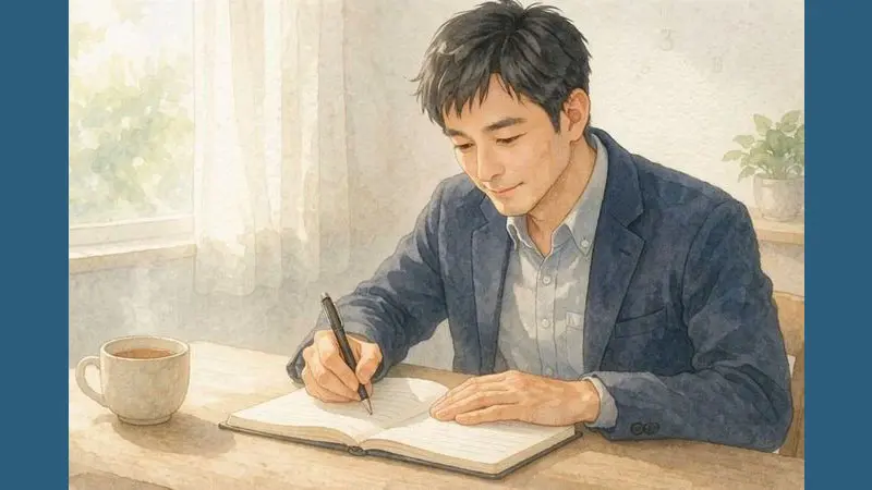 数秘術で思考を整理するための考え方を表したイラスト