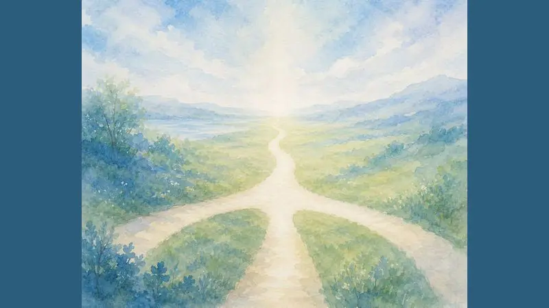 数秘術で思考を整理するための考え方を表したイラスト