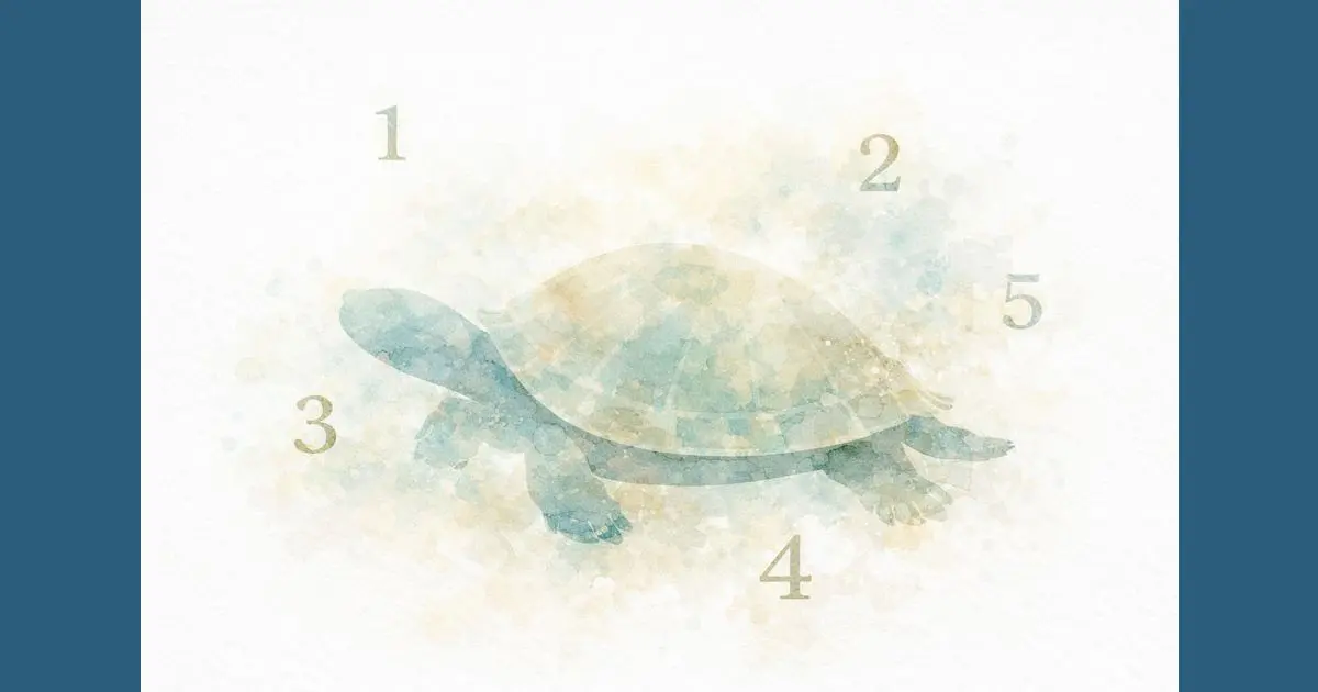 数秘術で人生を整理するための考え方を表したイラスト