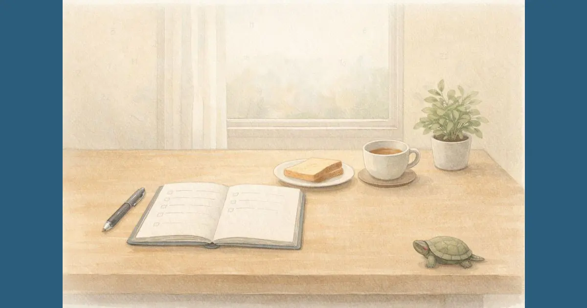 数秘術で人生を整理するための考え方を表したイラスト